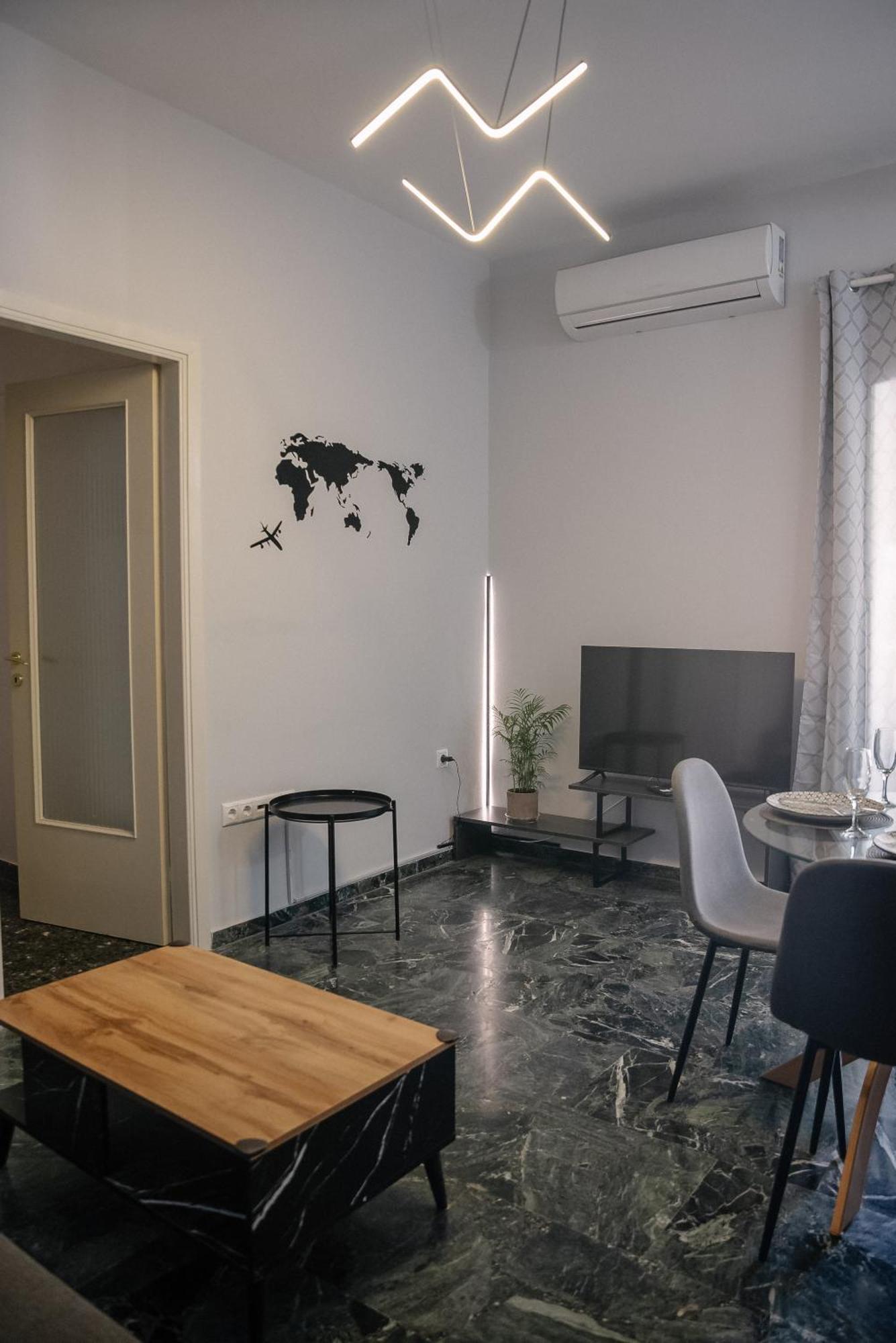 Apartament 3Cs Athens Ampelokipoi Comfy Flat Ft Patio Airport Direct Day N Night Zewnętrze zdjęcie